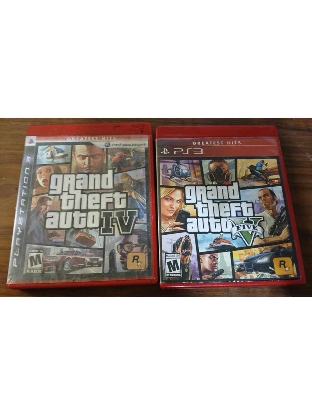 Grand Theft Auto IV & V (PlayStation 3) Bundle